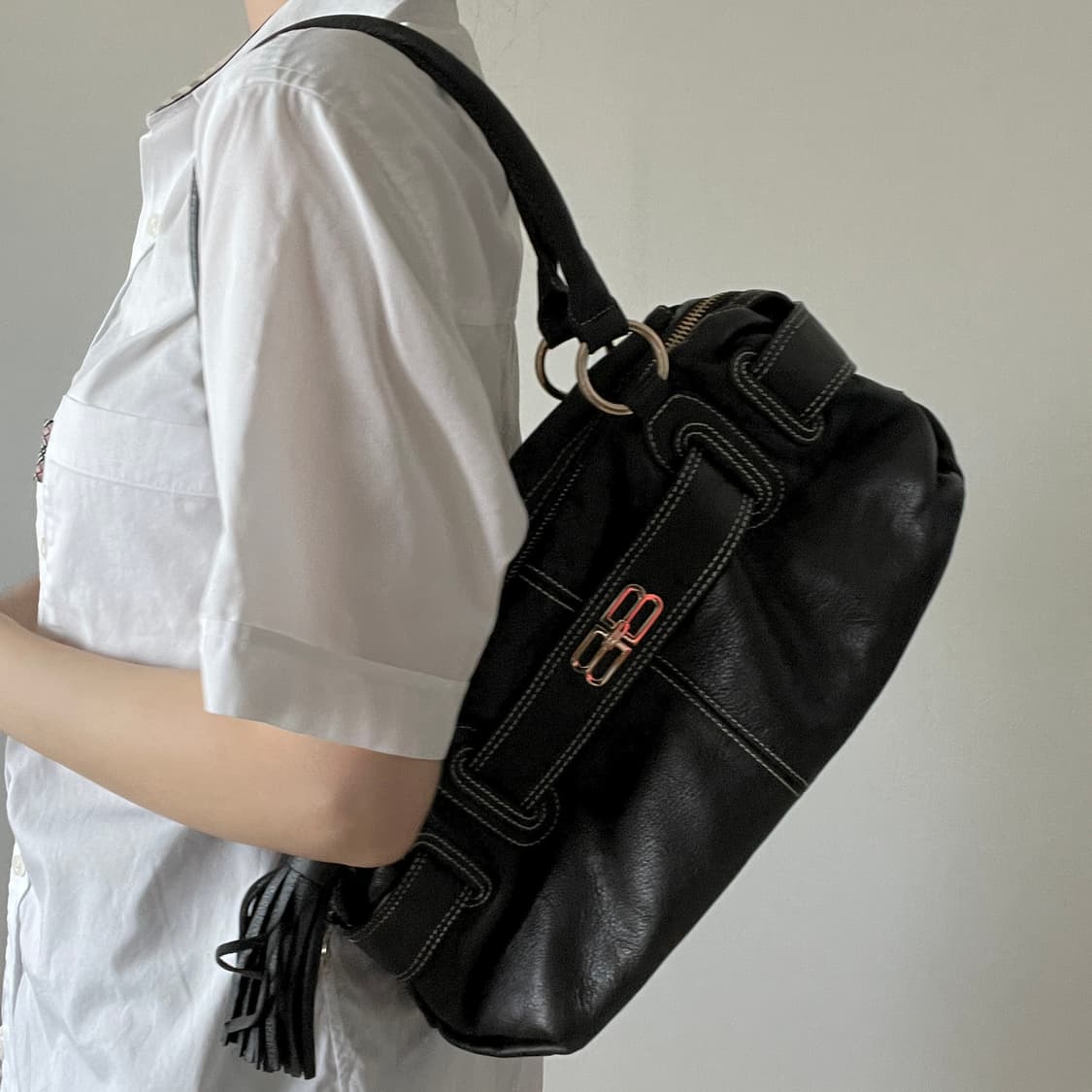 BALENCIAGA 00's Tassel Shoulder Bag (금강) 상품이미지1