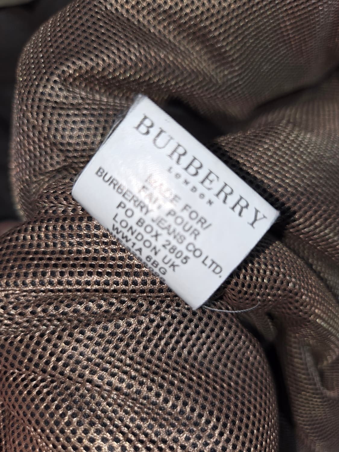 버버리 블루라벨 후드 바람막이 자켓 M 상품이미지3