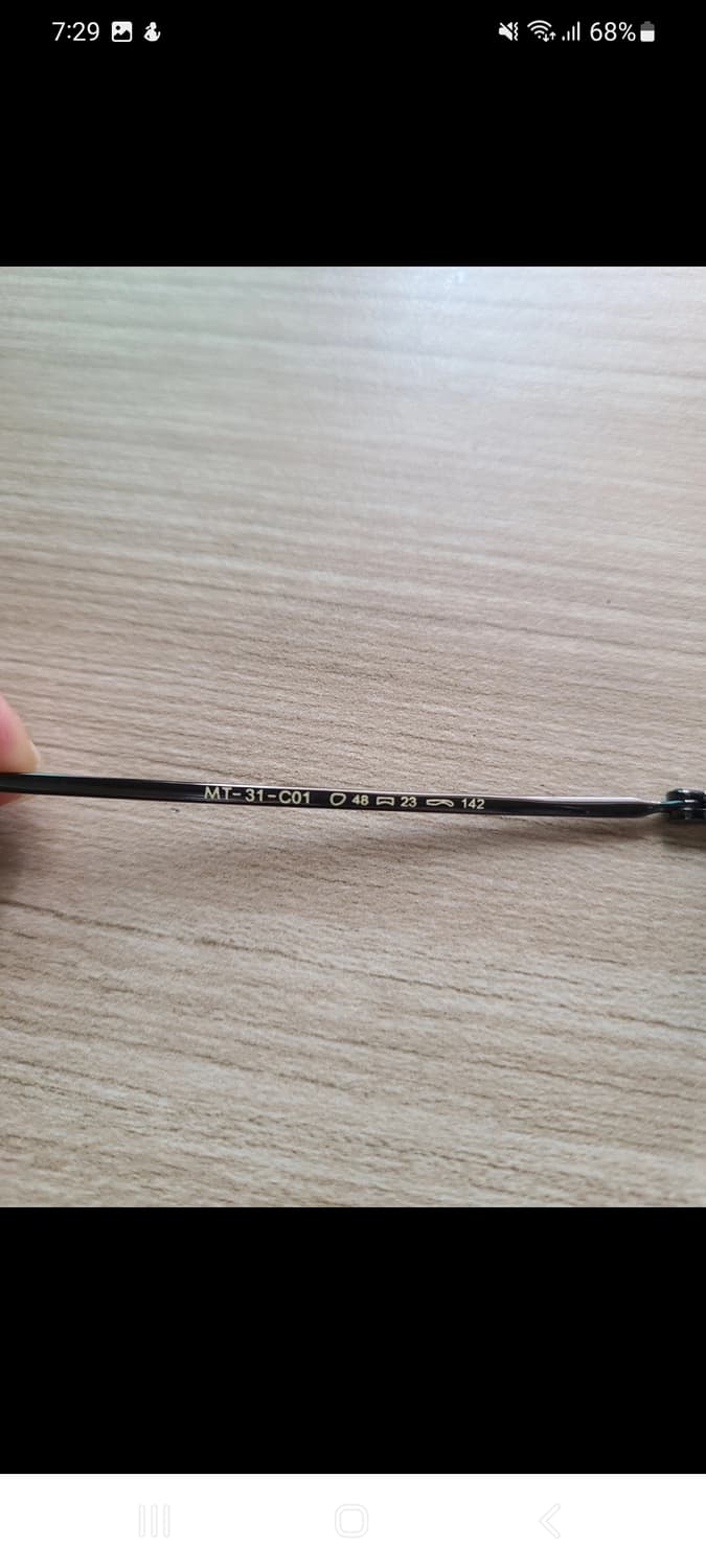 M Tate 디자인 안경테 상품이미지3