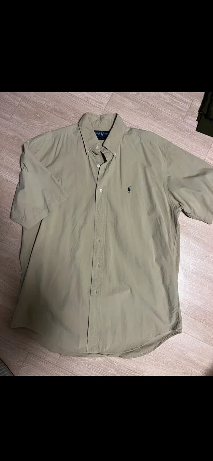 폴로 랄프로렌 베이지 반팔셔츠 상품이미지2