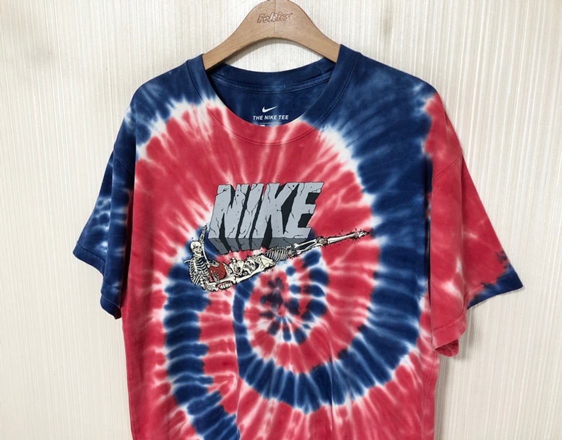 나이키 타이다이티셔츠 블루/레드 L(100) 상품이미지6