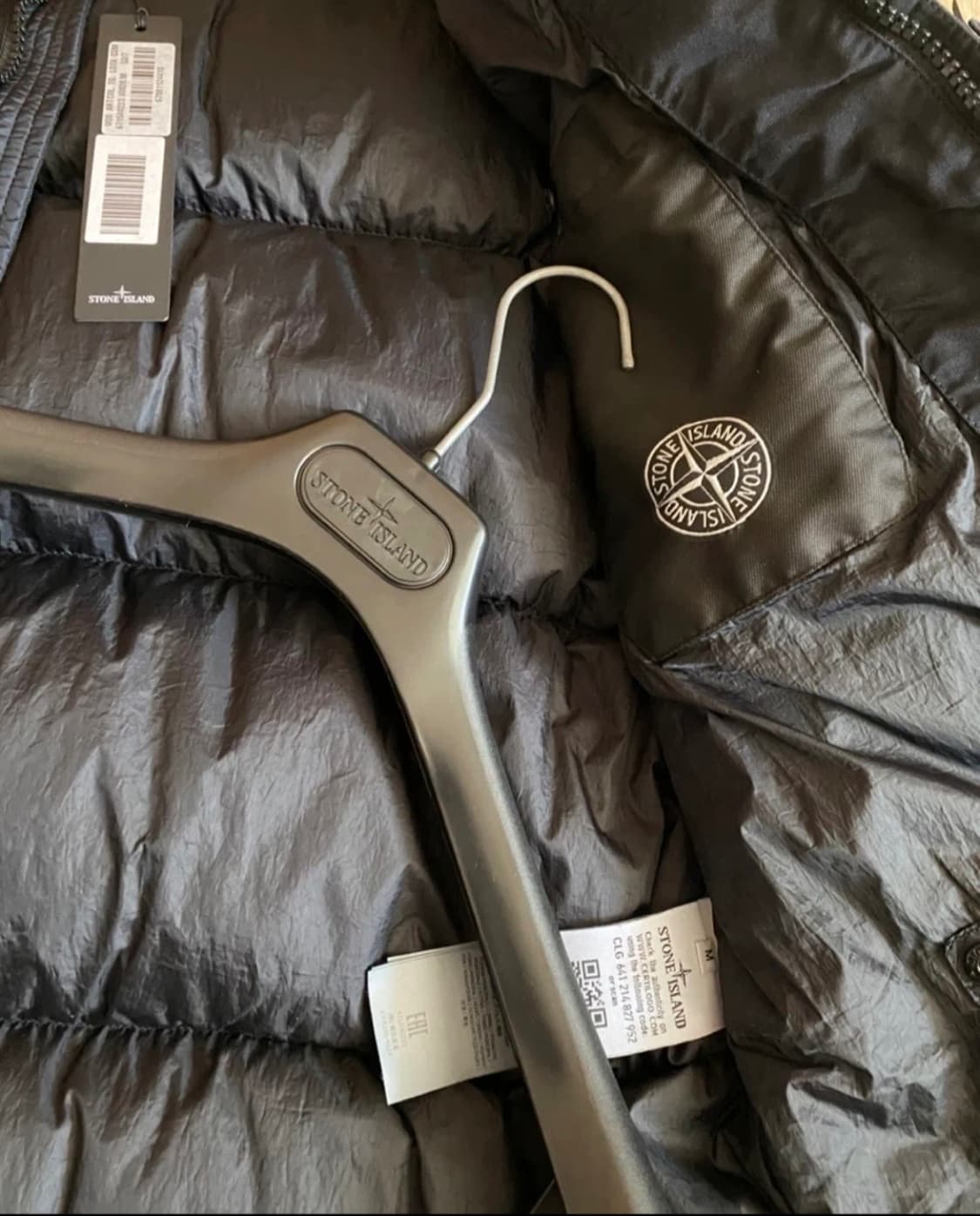 (정품) 스톤아일랜드 후드 패딩 새상품급 m 상품이미지2