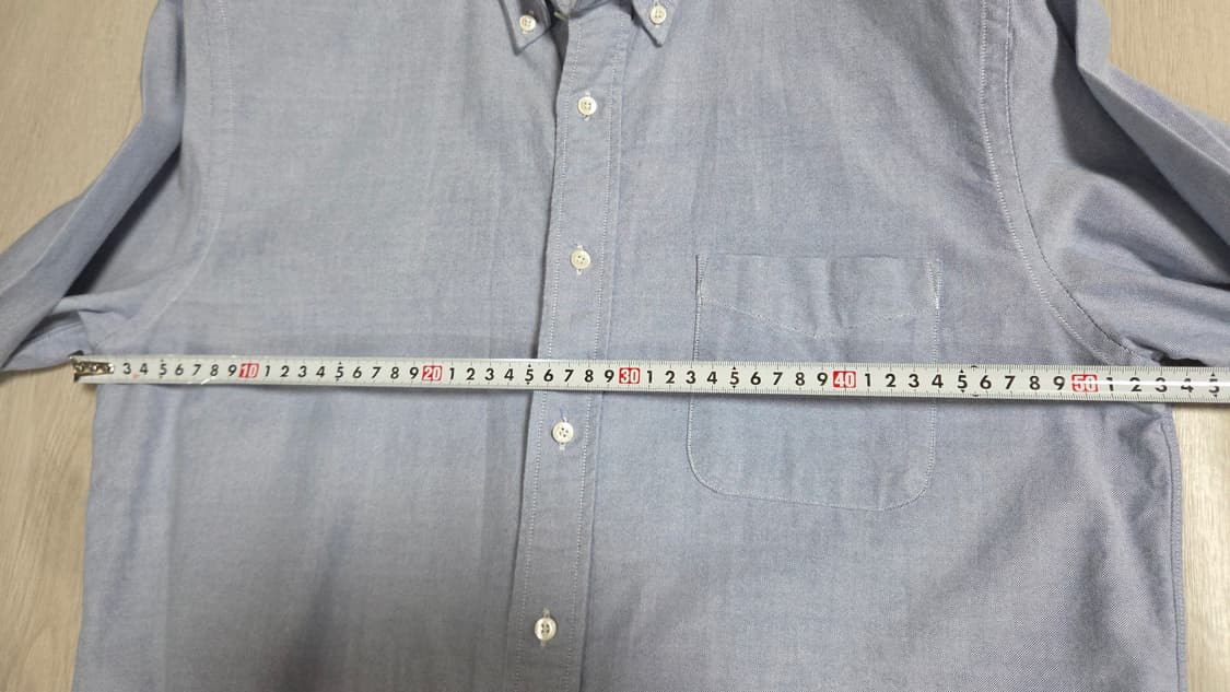 (착샷) 빔즈 플러스 옥스포드 셔츠  상품이미지6