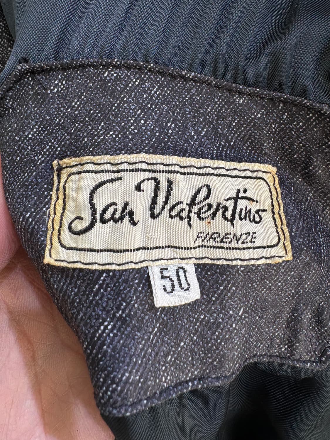 SAN VANLENTINOS (Made in Italy) 레더자켓 상품이미지6