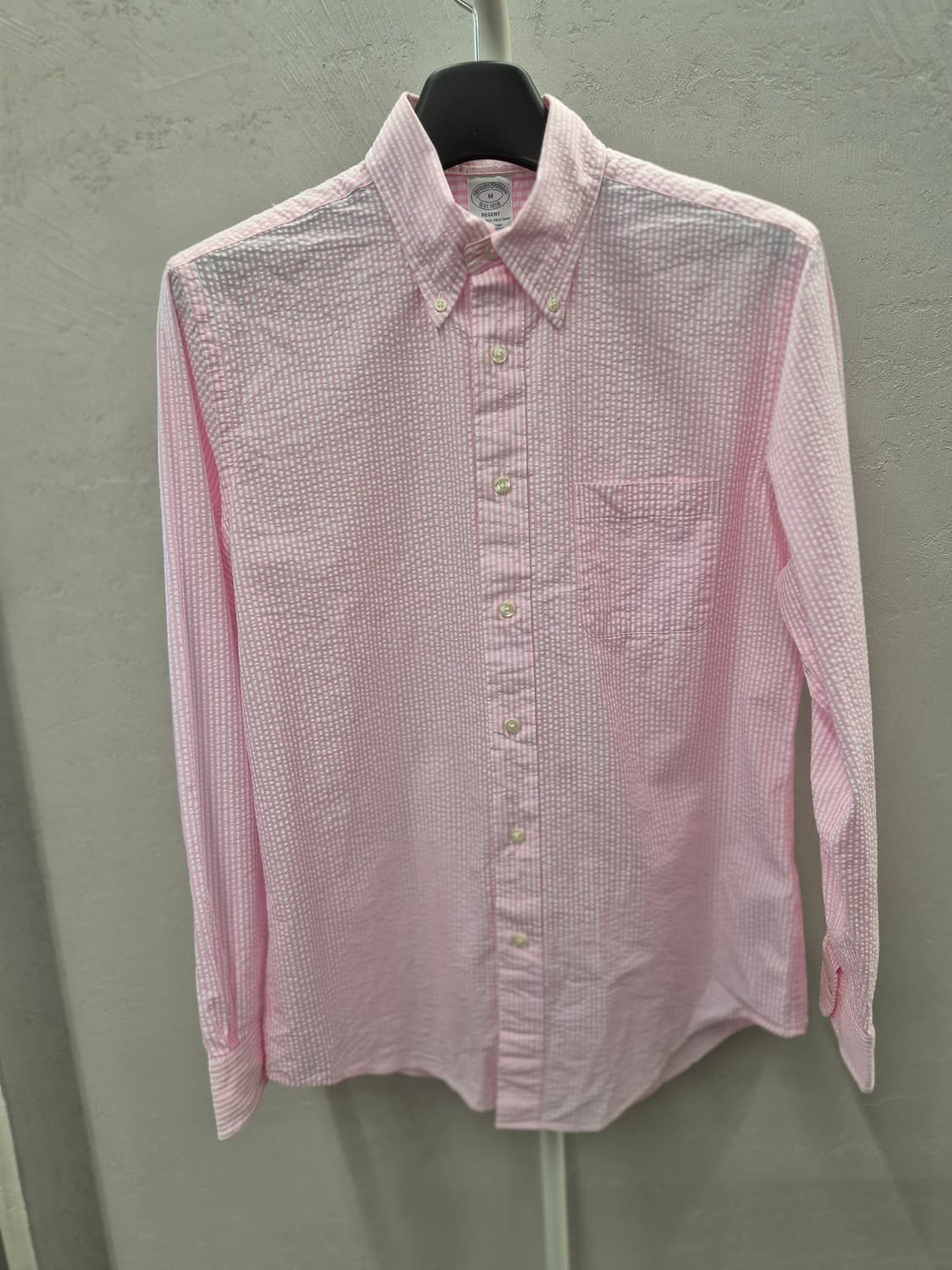 브룩스브라더스 핑크 옥스포드 셔츠 M 상품이미지2