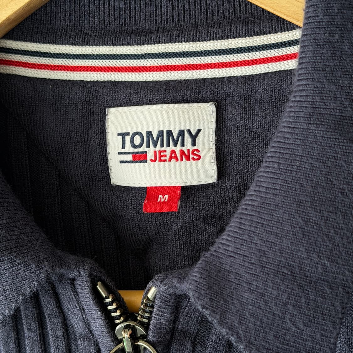 [M] 타미진스 골지 슬림 크롭 니트집업 가디건 상품이미지8