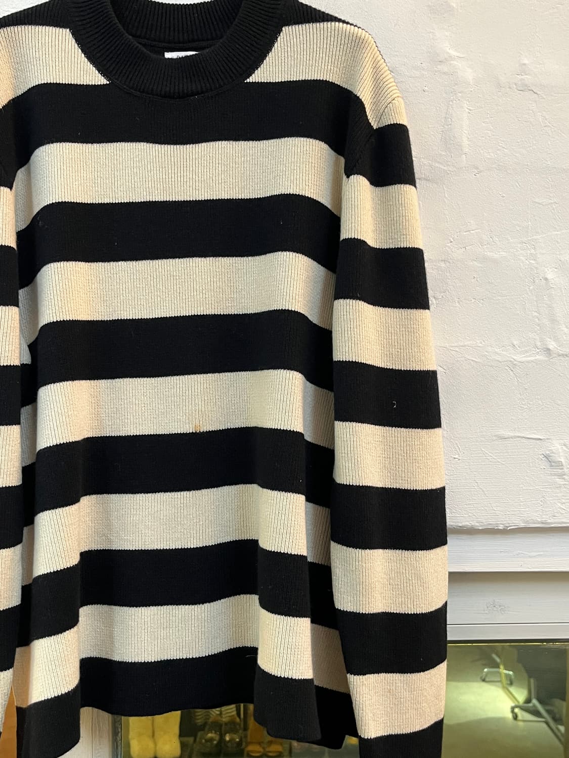 Gap X Ami 스트라이프 울 캐시미어 혼방 니트 스웨터 L 상품이미지4