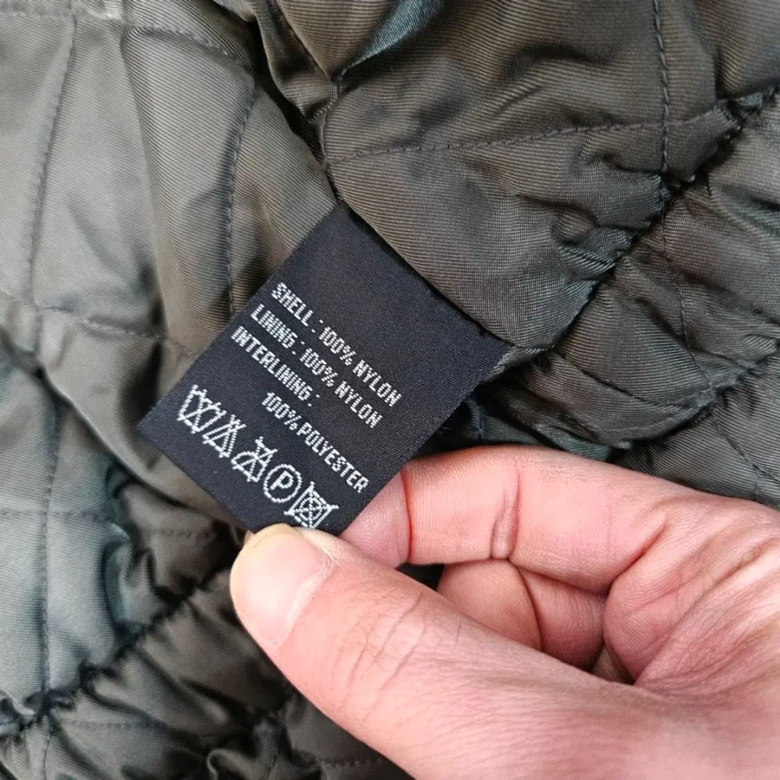 (새상품)알파인더스트리 벨티드 가죽덧댐 누빔 숏 항공 점퍼 상품이미지9