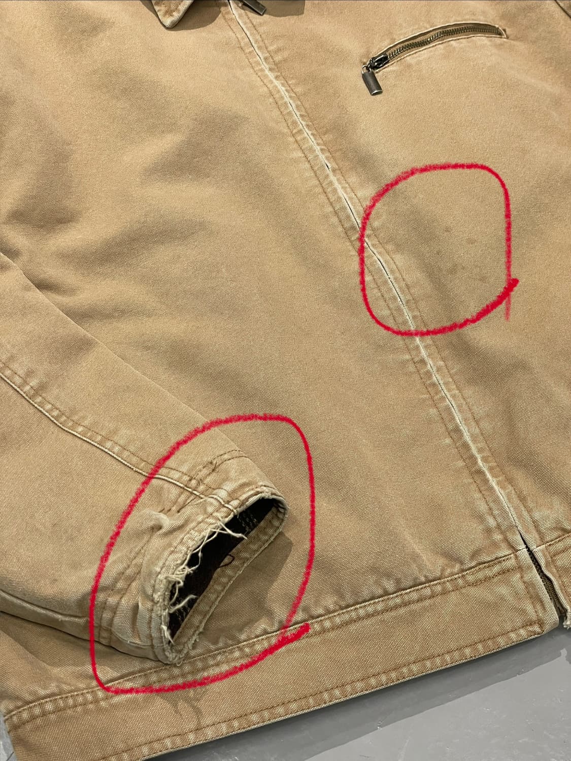 90s 빈티지 디트로이드 워크 자켓 상품이미지8