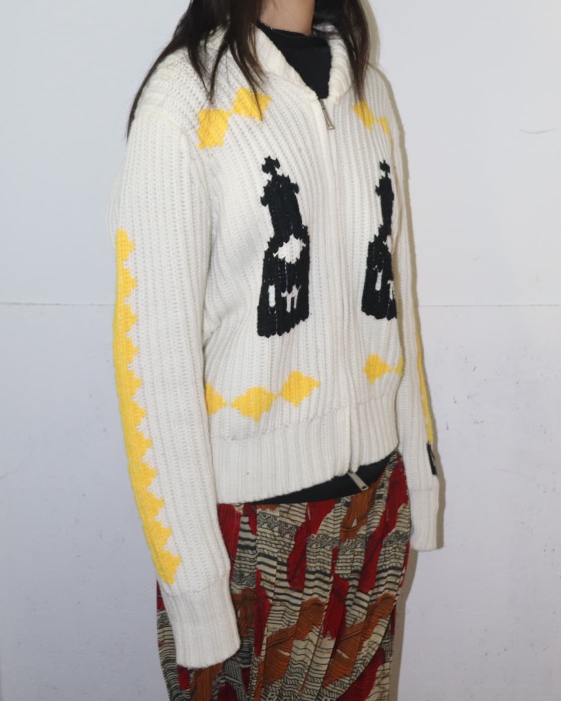 디스퀘어드2 05AW J.L.E.M 코위찬 니트 자켓 상품이미지2