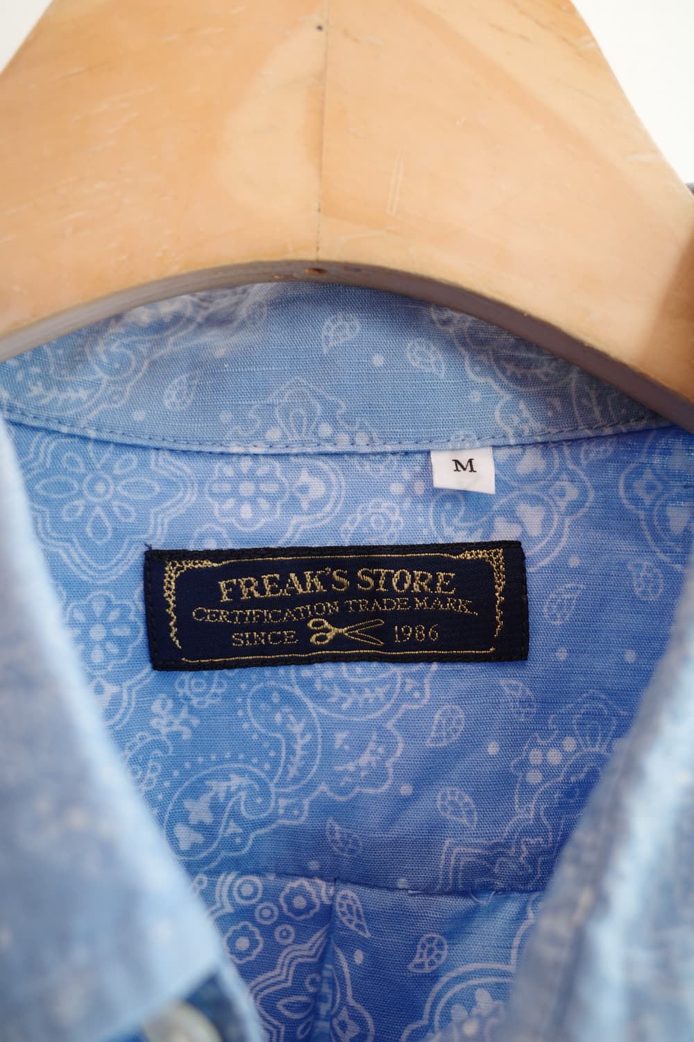 FREAK’S STORE 프릭스 스토어 페이즐리패턴 린넨 셔츠 상품이미지3