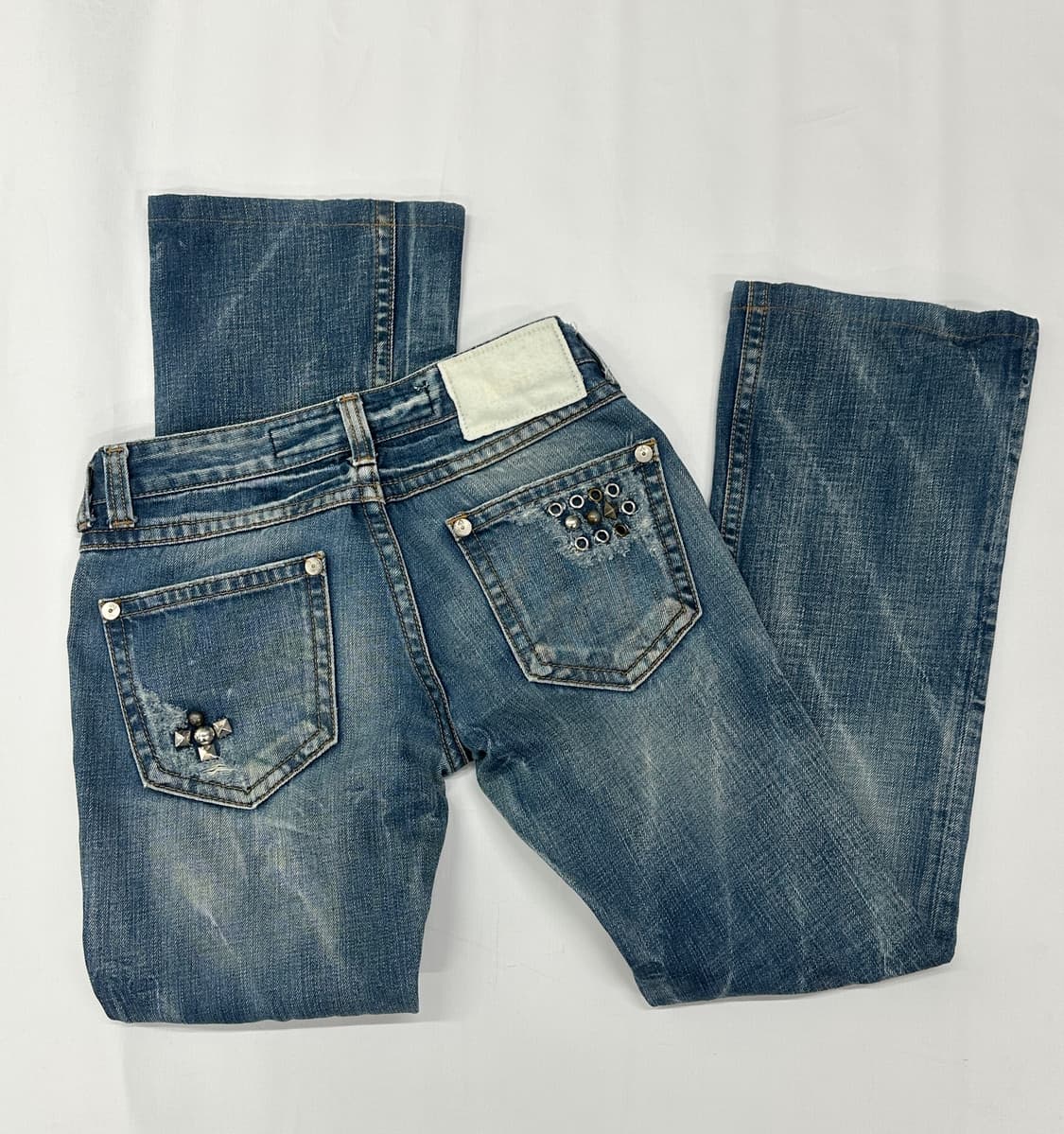 ⛓️DRIVE JEANS 쇠맛 워싱 부츠컷 데님팬츠⛓️펑크 보헤미안 상품이미지5