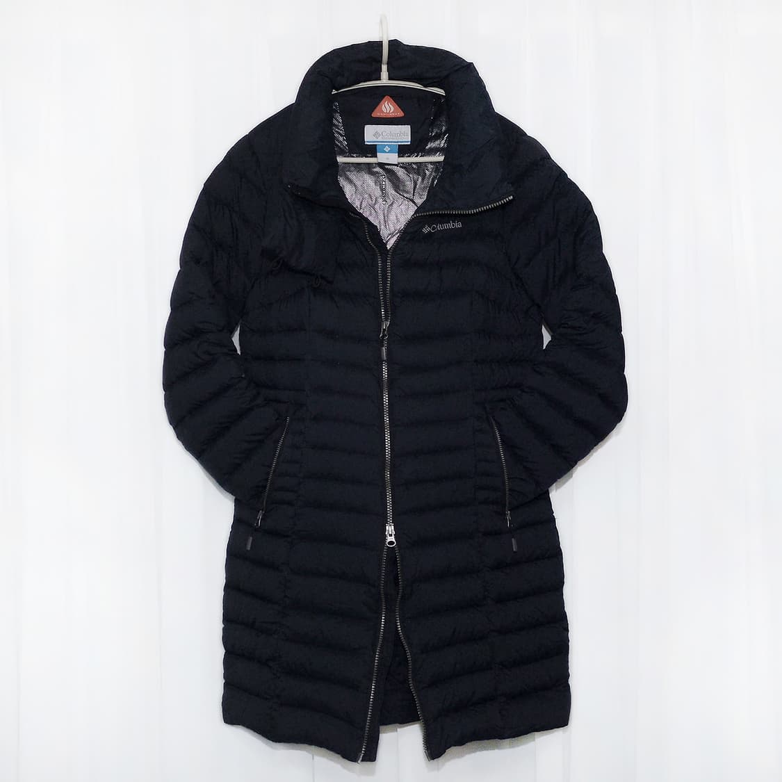 콜럼비아 옴니히트 구스다운 슬림 롱패딩 (M / 90-95) 상품이미지1