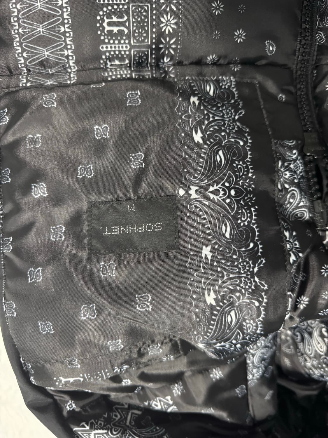 소프넷 / 5포켓 패디드 후드 블루종 패딩 / M 상품이미지9