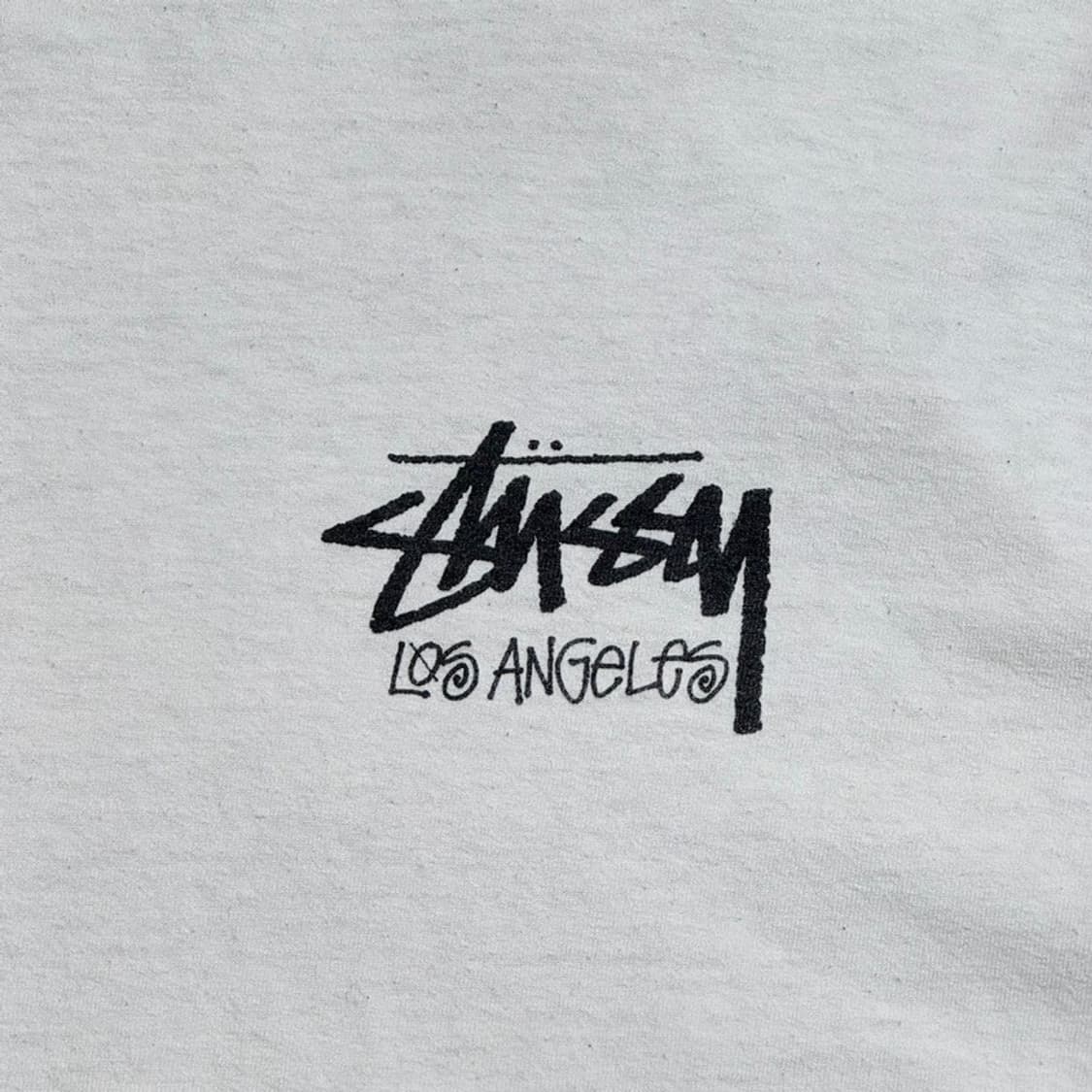 STUSSY LOS ANGELES 그래픽 반팔 티 화이트 XL 상품이미지2