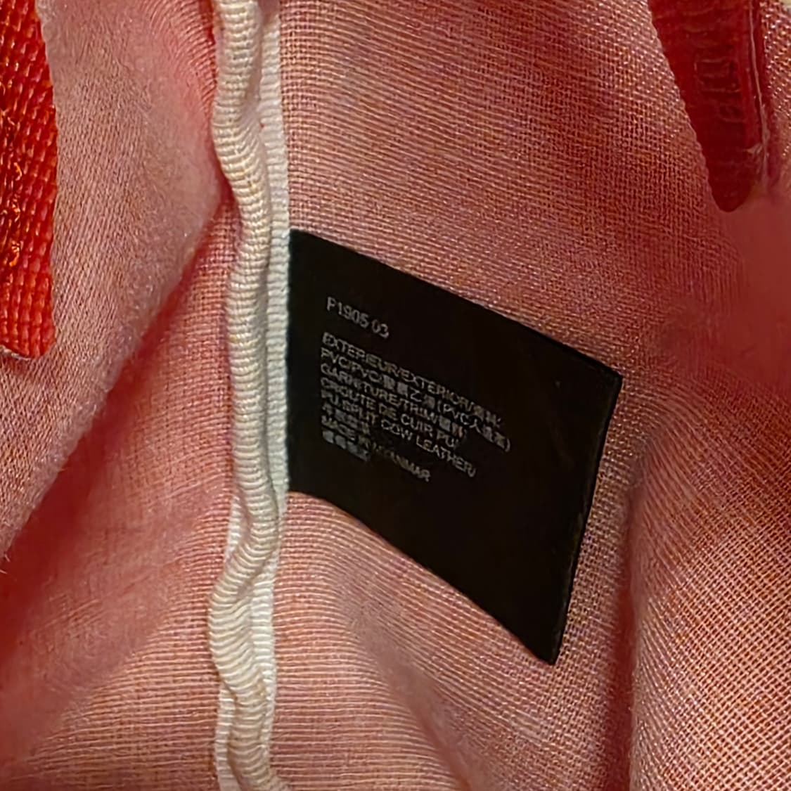 라코스테 레드 미니 크로스백 상품이미지6