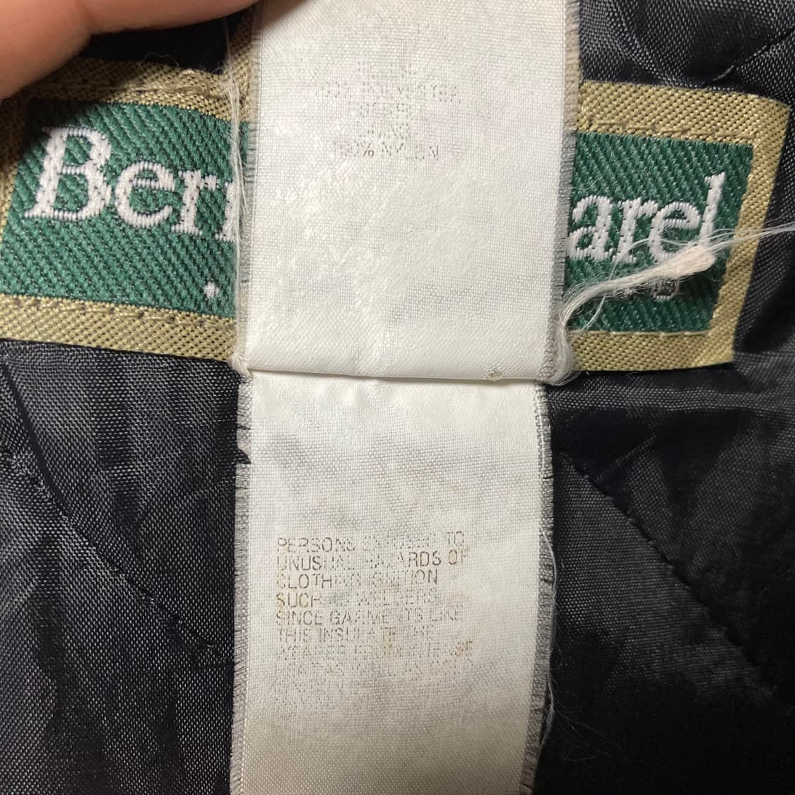 (90~00's) Berne 덕 캔버스 워크자켓 상품이미지6