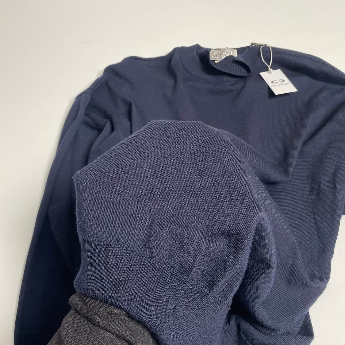 Gianni versace 하프 터틀넥, 지퍼 니트 (italy)   상품이미지9