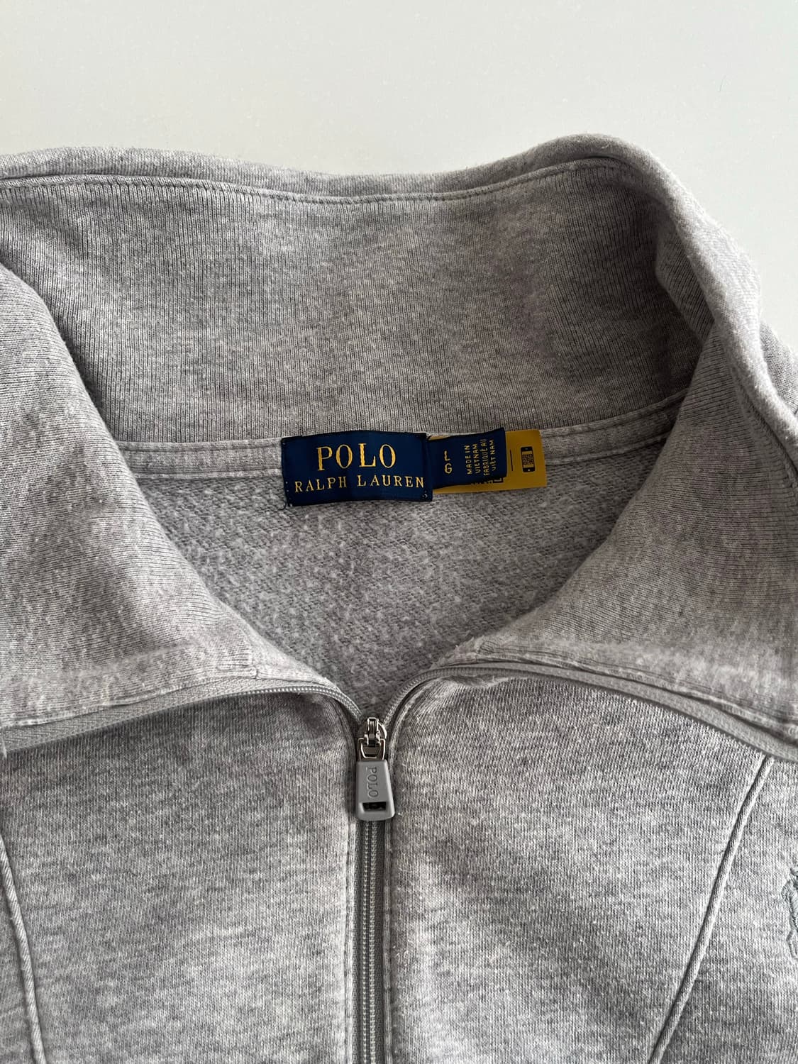 L) 폴로 랄프로렌 반집업 맨투맨 그레이 상품이미지4