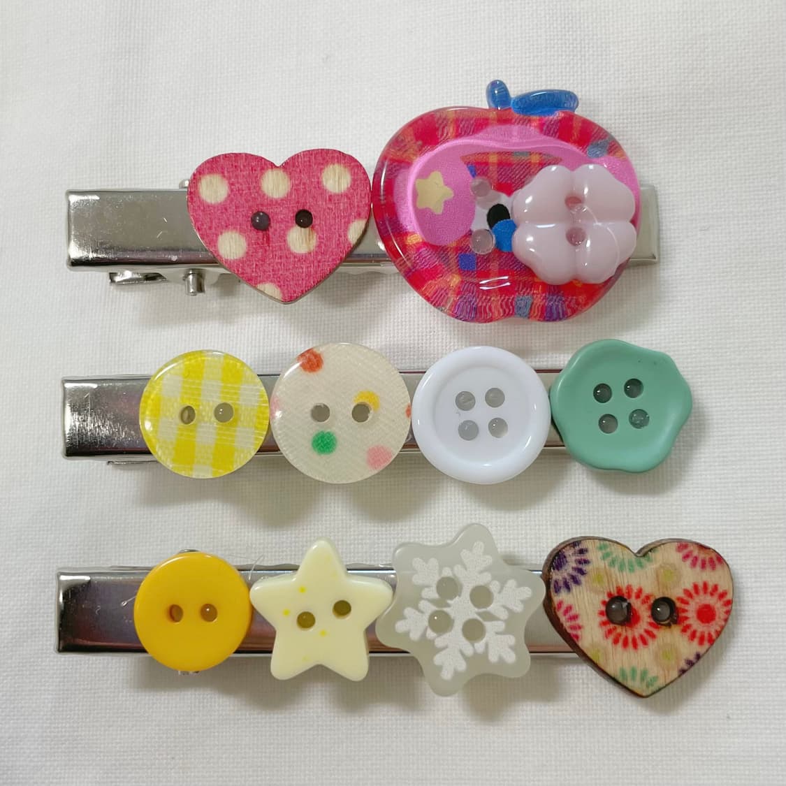 Tiny Apple Button Set (3-Piece set) 상품이미지1