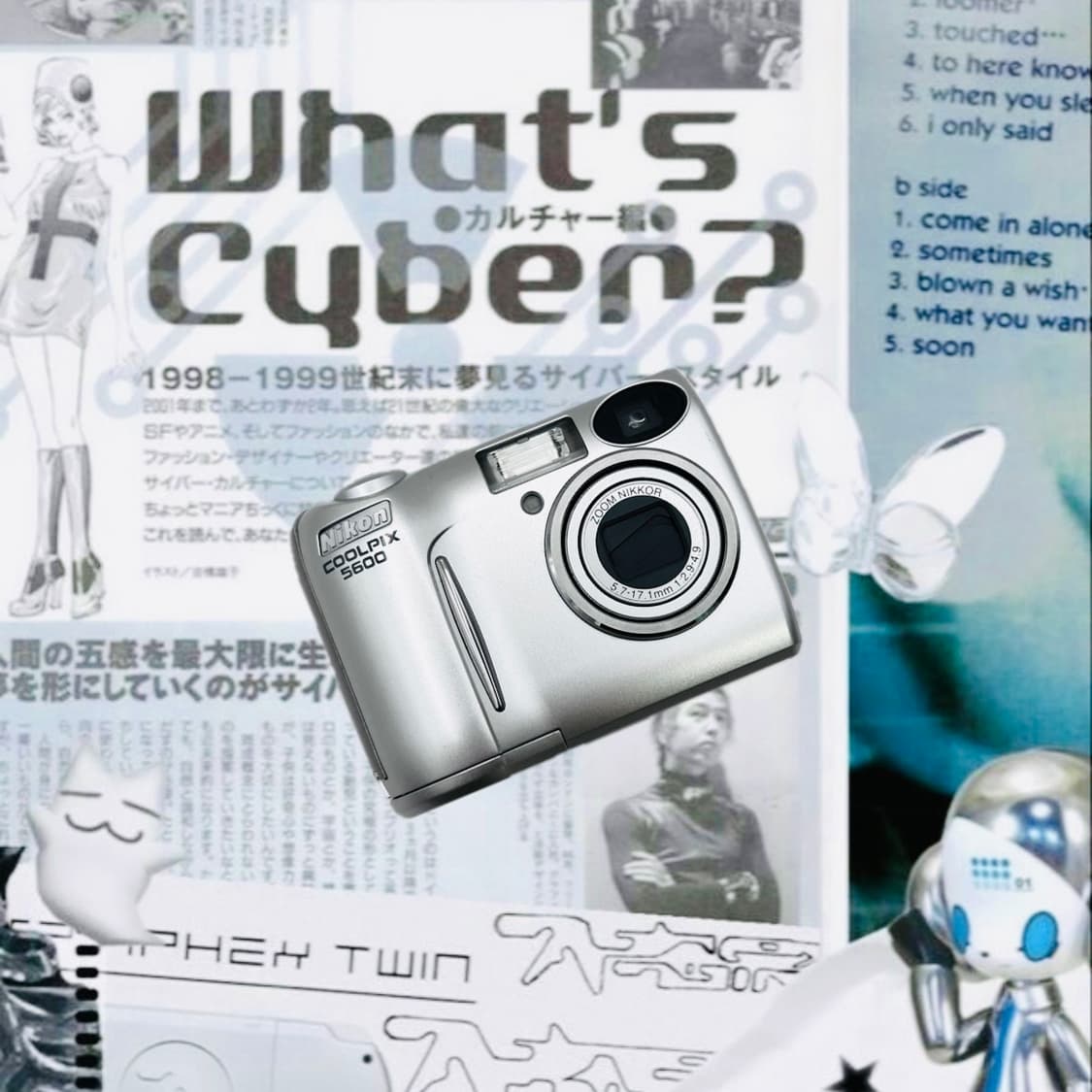 니콘 쿨픽스 5600 실버 디카 디지털 카메라 상품이미지1