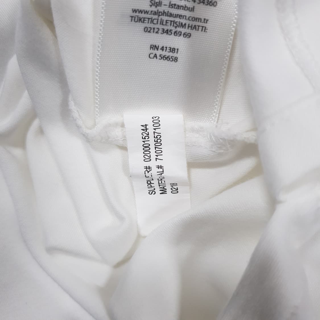 XL) 폴로 랄프로렌 커스텀 슬림핏 메쉬 폴로 셔츠 화이트 반팔 카라티 상품이미지9