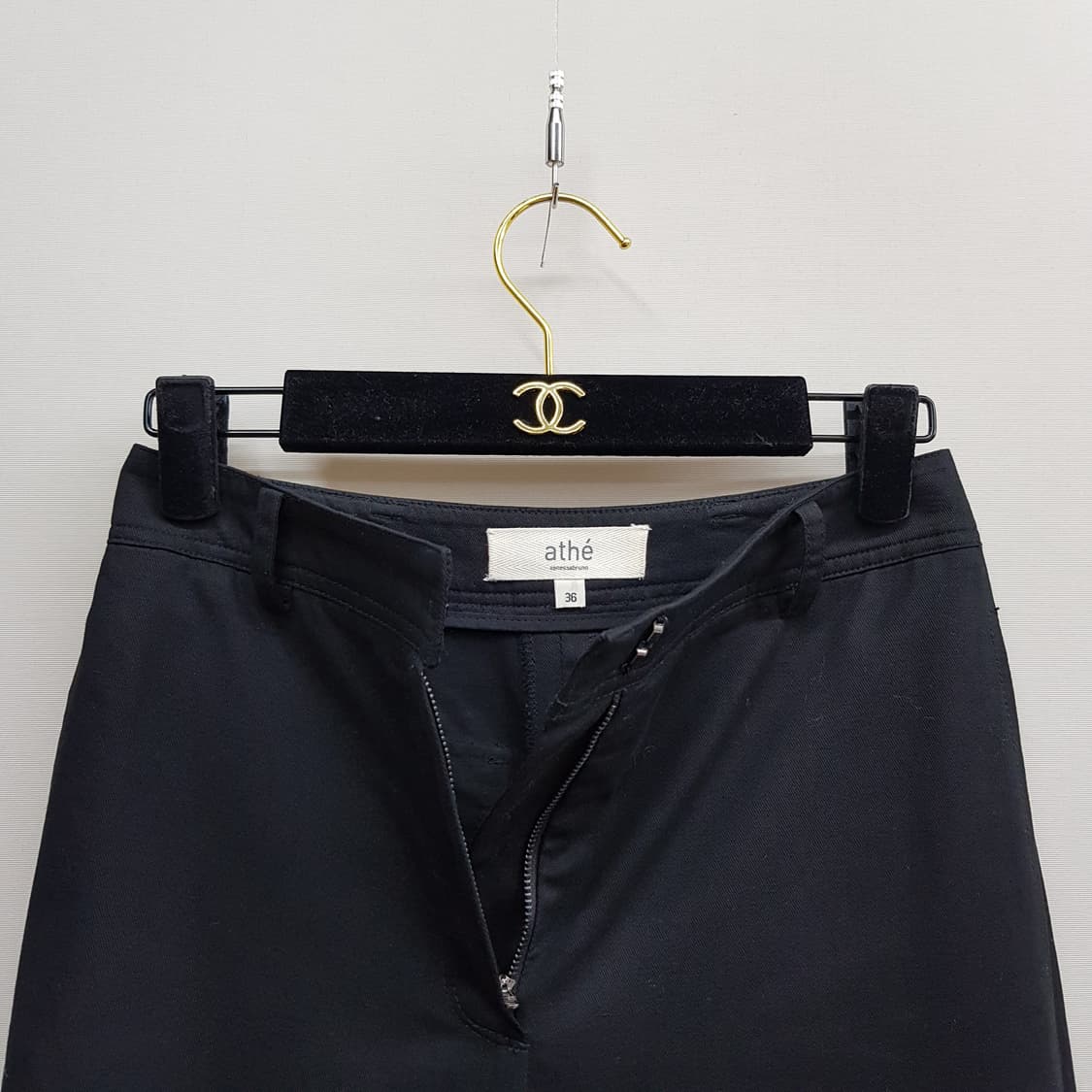 아떼바네사브루노 2025 린넨 혼방 와이드 팬츠 36사이즈 상품이미지3