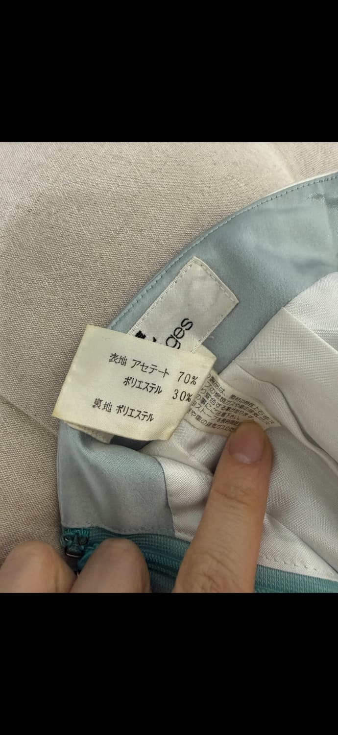 꾸레쥬 새틴스커트 상품이미지6