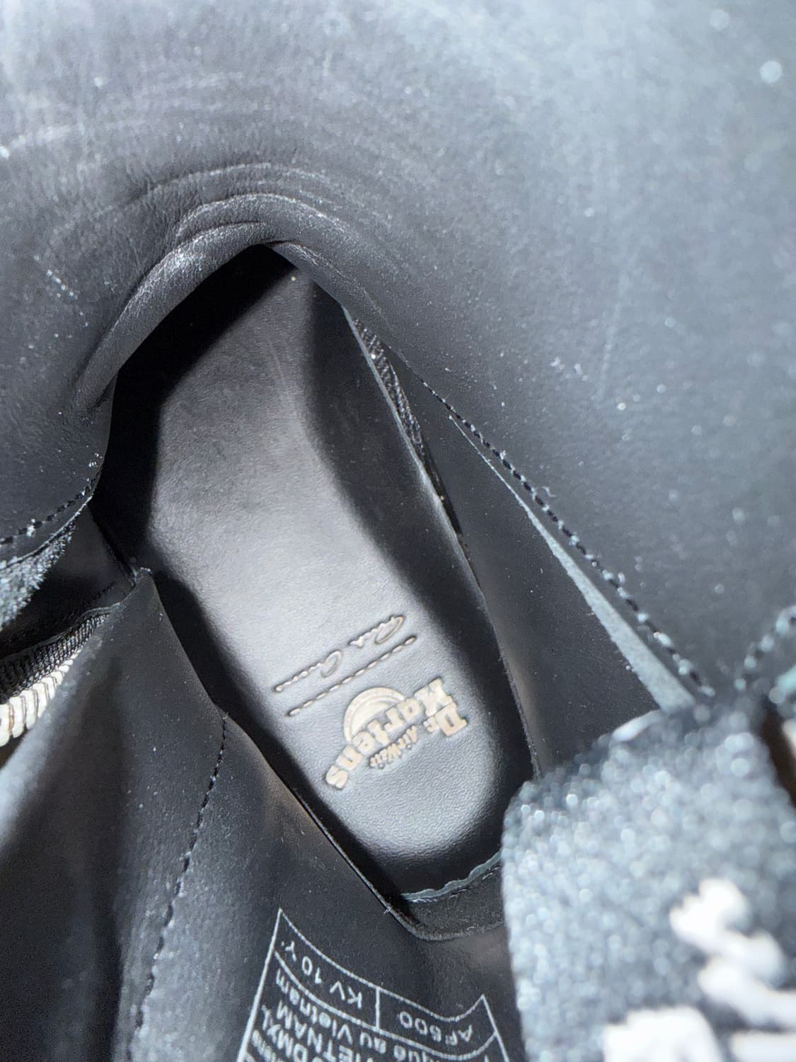 닥터마틴 릭오웬스 1460 점보레이스 부츠 (UK 6) 상품이미지3