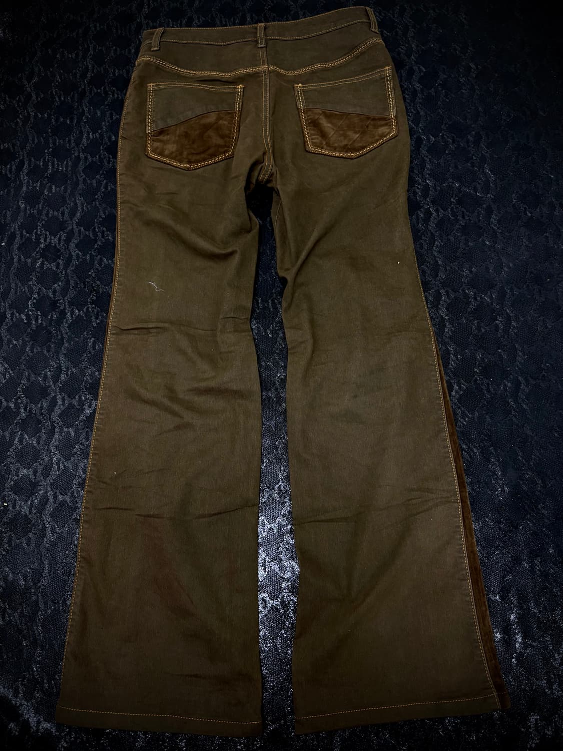 “Vintage” Western Mood Side Corduroy Det 상품이미지5