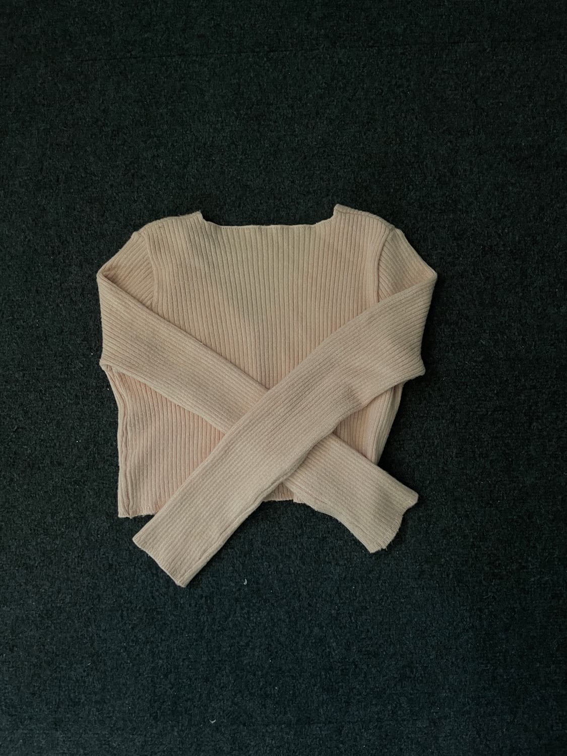 핑크 크롭 가디건 상품이미지3