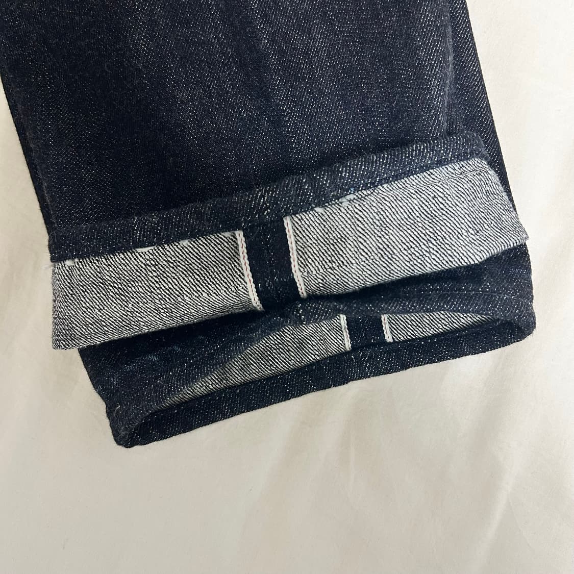 [3] 포터리 논워시드 셀비지 와이드 데님 상품이미지8