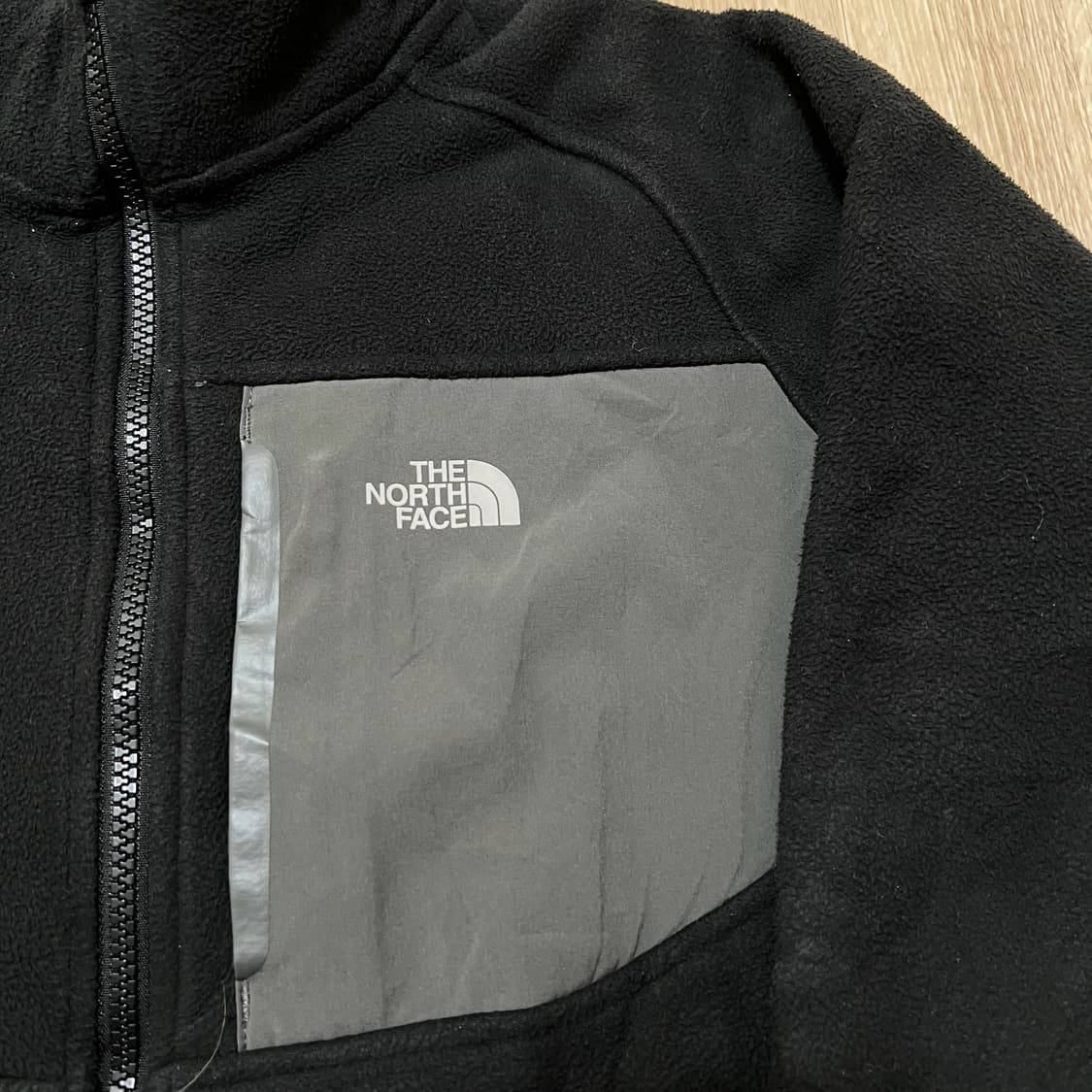 노스페이스 키즈 로고 후리스 자켓 L 14-16  상품이미지3