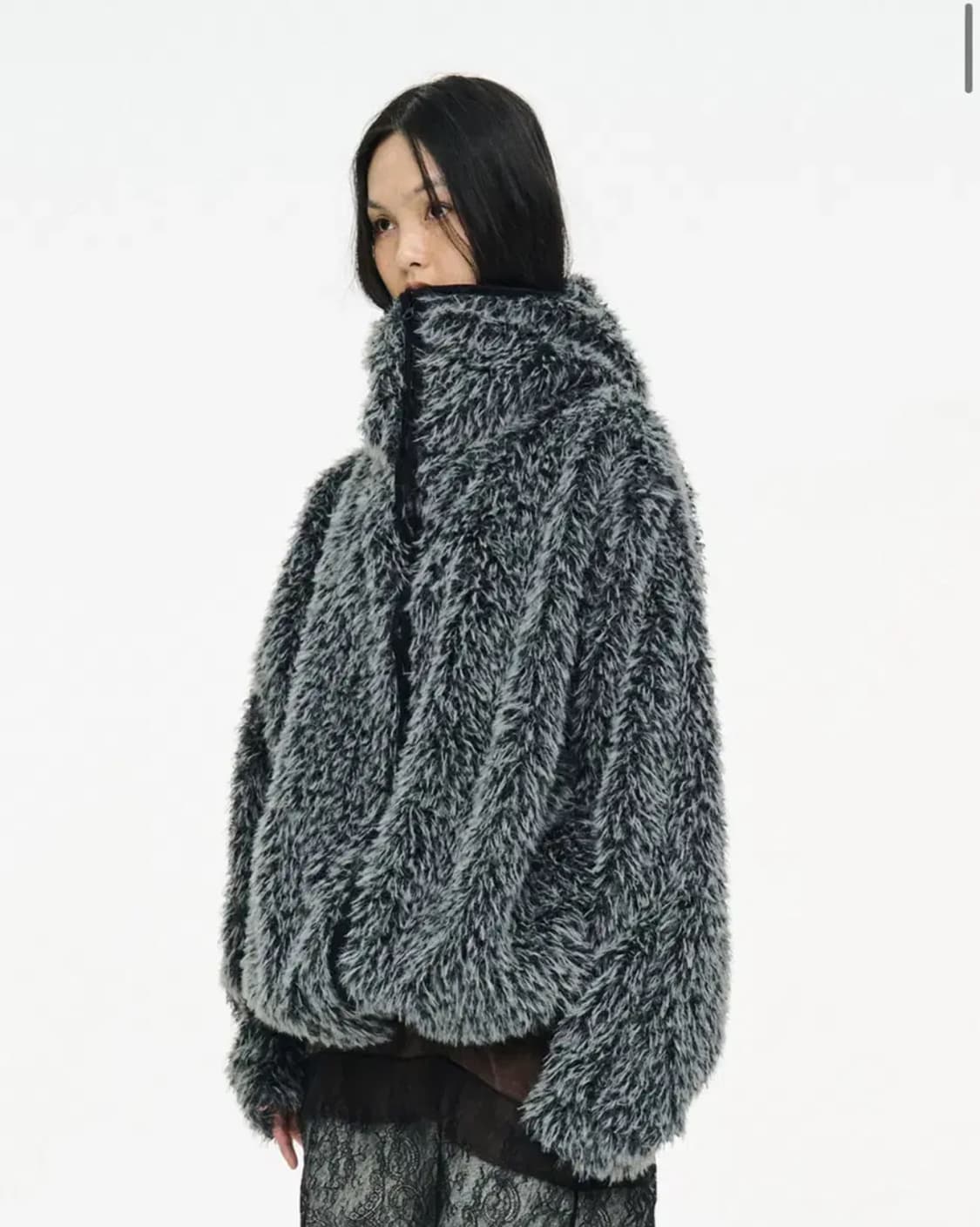 세릭 퍼 바라클라바 자켓 CERRIC BALACLAVA ZIP UP 상품이미지3