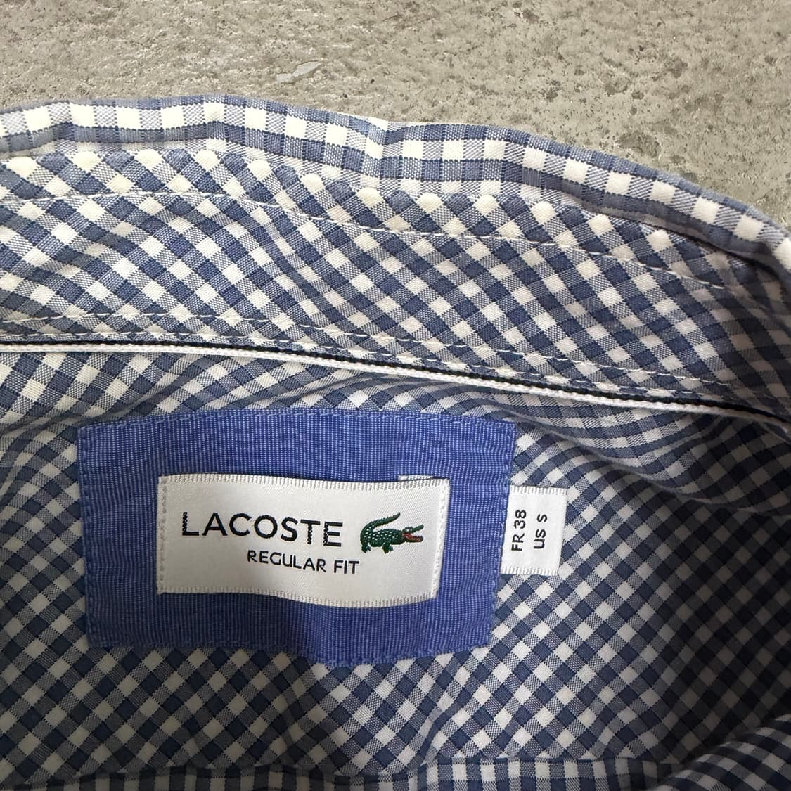 라코스테 체크 셔츠[2327] 상품이미지6
