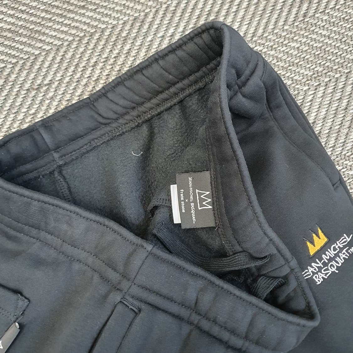 장미쉘바스키아 밴딩 기모 조거팬츠 남자34~35 상품이미지2