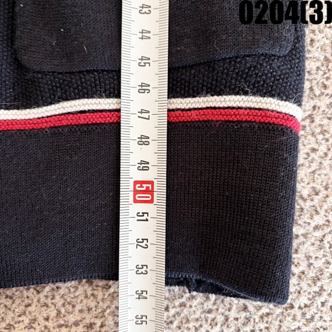 [66] 재재패션 여성 울혼방 브이넥 퍼프소매 니트 가디건 0204(3) 상품이미지8