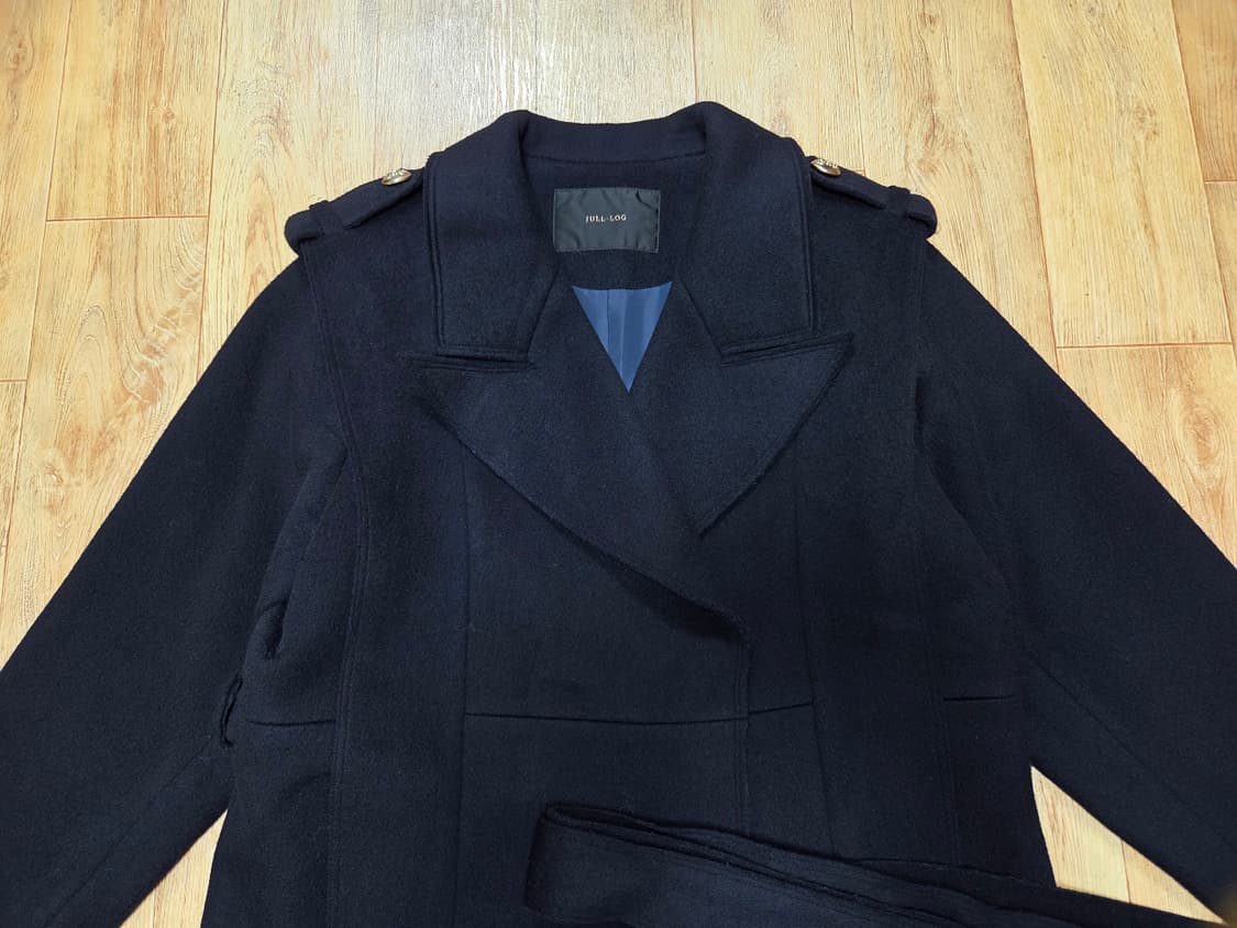 줄로그(JULL-LOG) 견장 벨티드 울코트 프리사이즈 상품이미지2