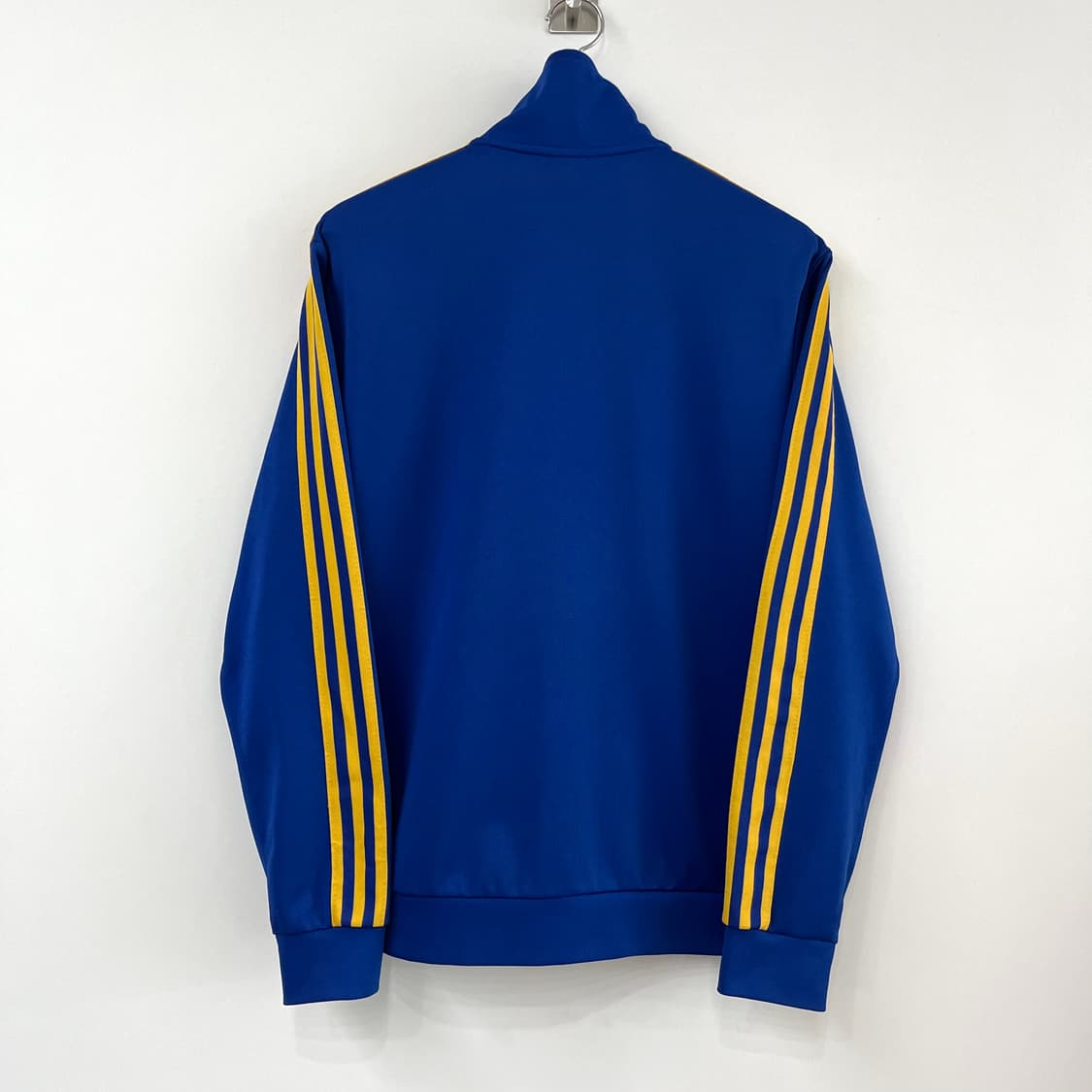 아디다스 삼선 블루 옐로우 트랙탑 져지 상품이미지3