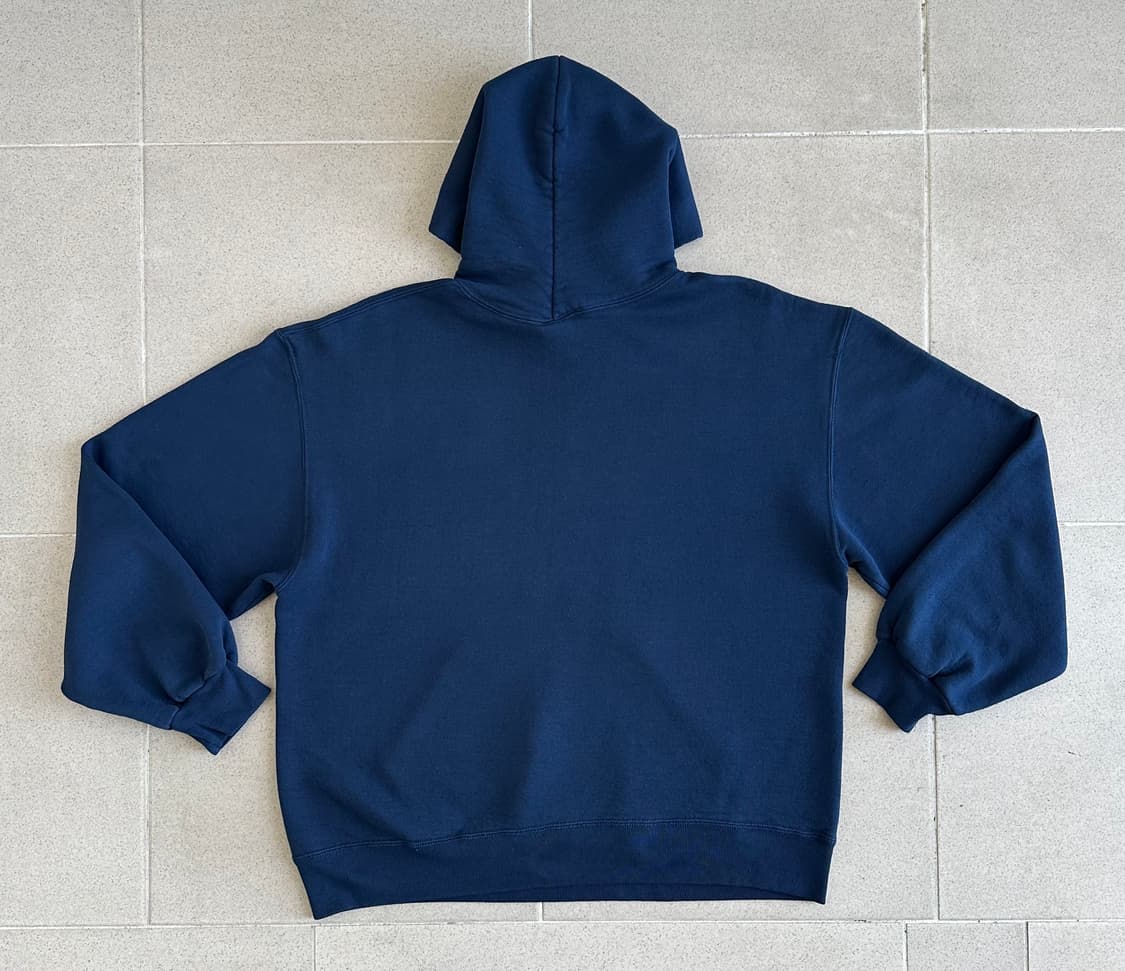 90s 빈티지 러셀 후드 네이비 L USA 상품이미지2