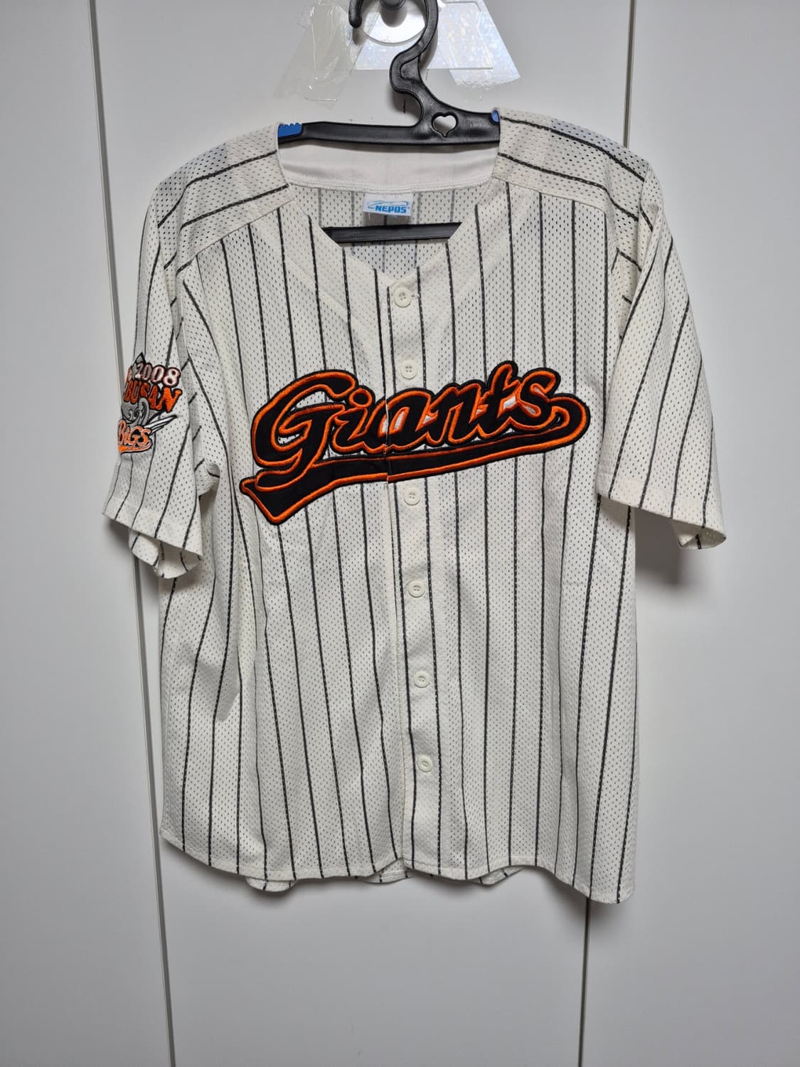 롯데자이언츠 올드 유니폼 08년 유니폼 95사이즈 이대호 마킹 상품이미지1