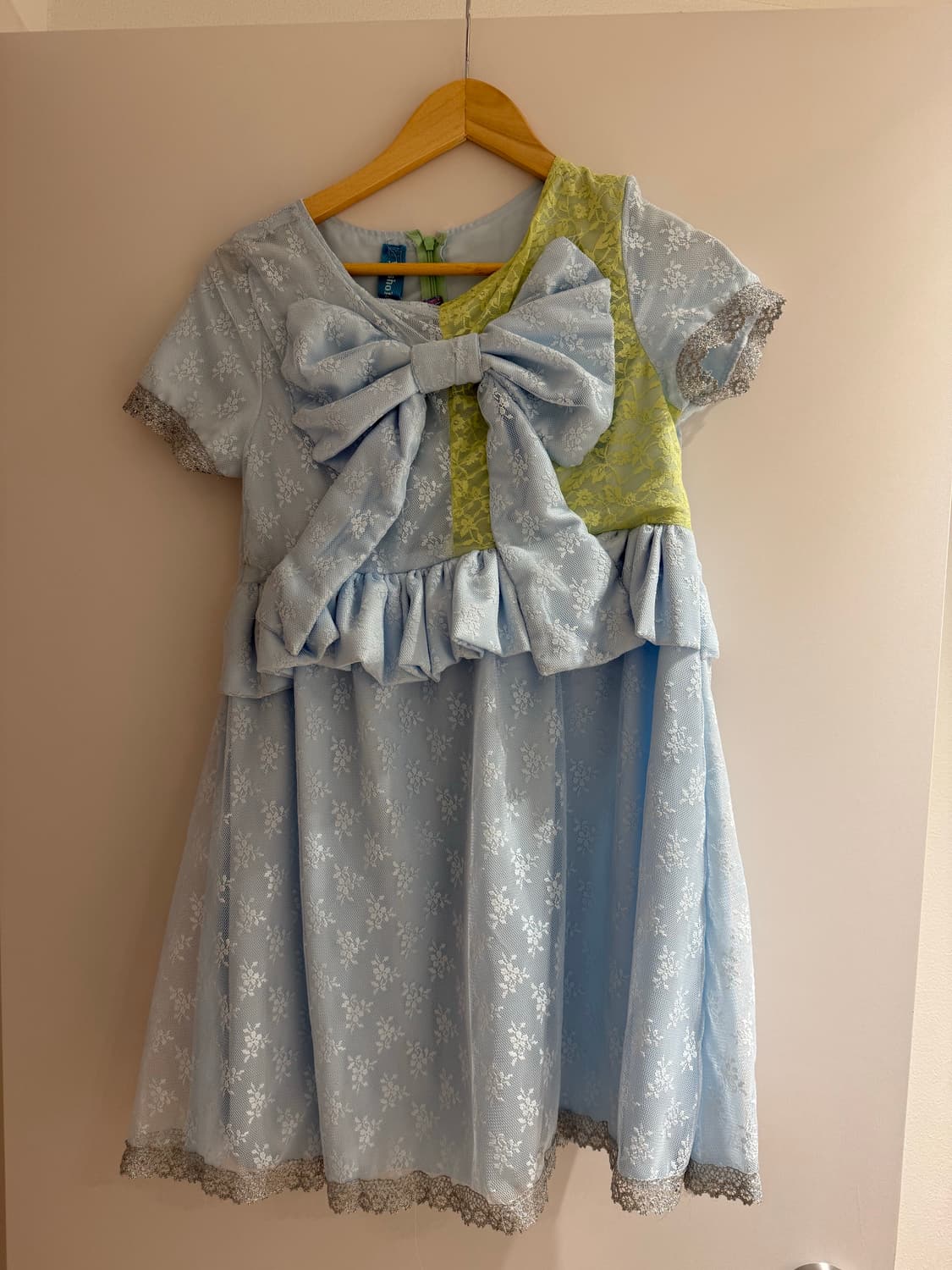 26SS 유쇼 코바야시/ OS/ 블루 원피스/ 새상품 상품이미지2