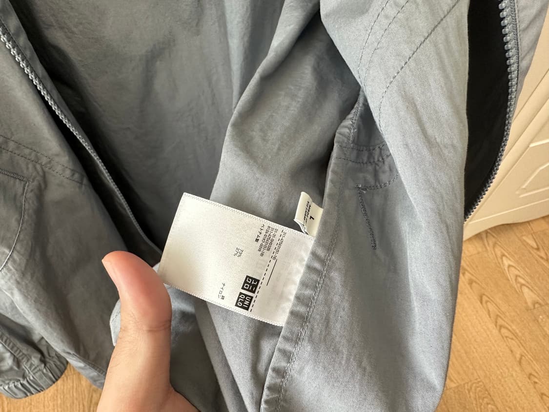 유니클로 U 후드블루종 상품이미지4