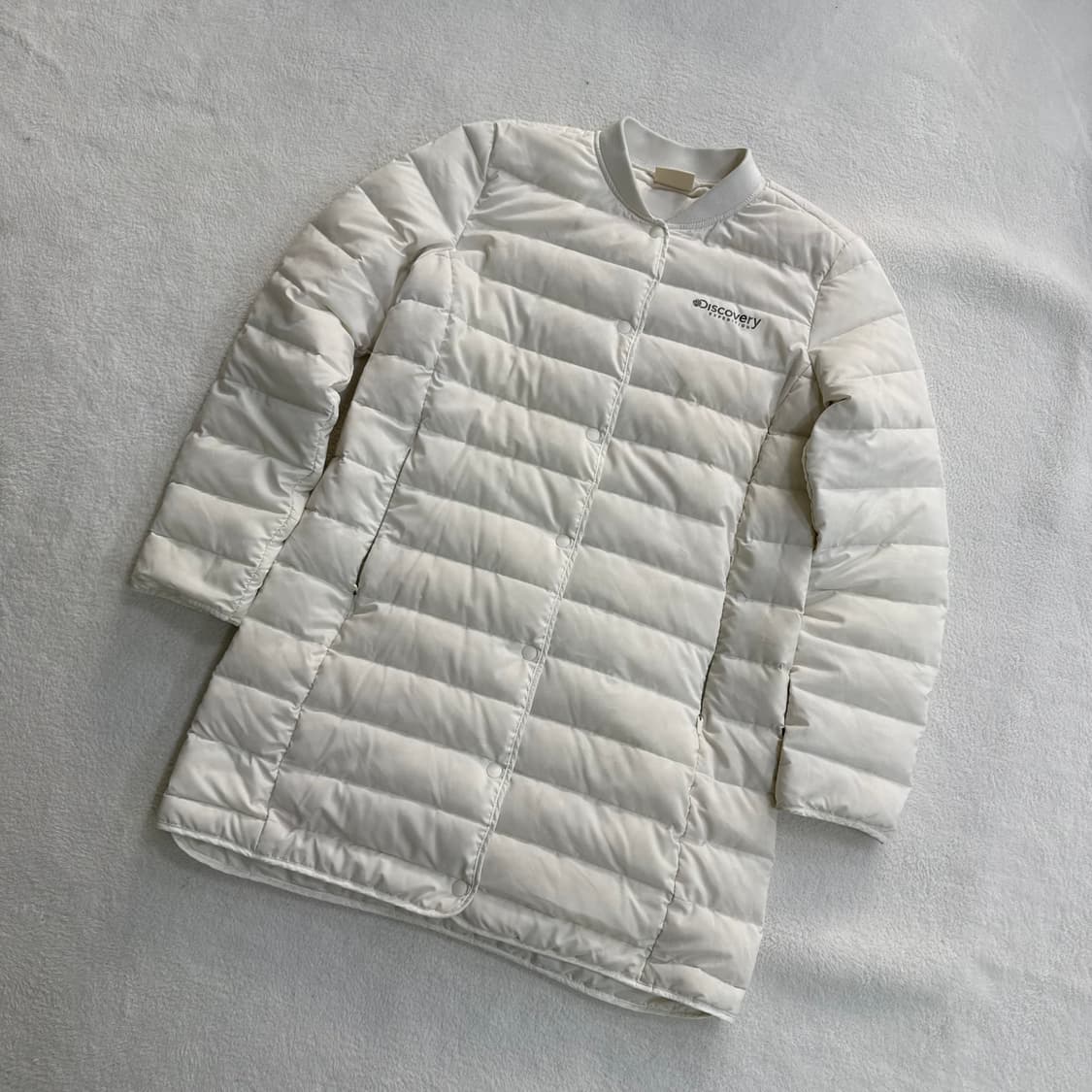 90 디스커버리 여성 롱 경량패딩 0331T 상품이미지1