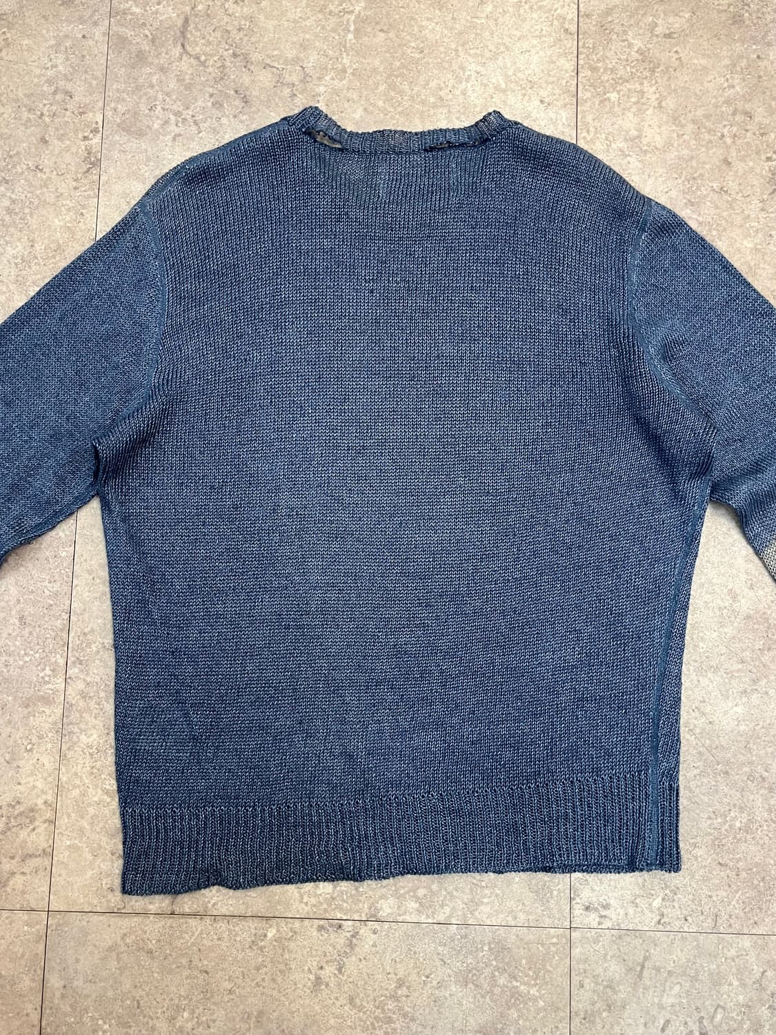 아워레가시 헴프 스웨터 블루 50 #csz2469 상품이미지8