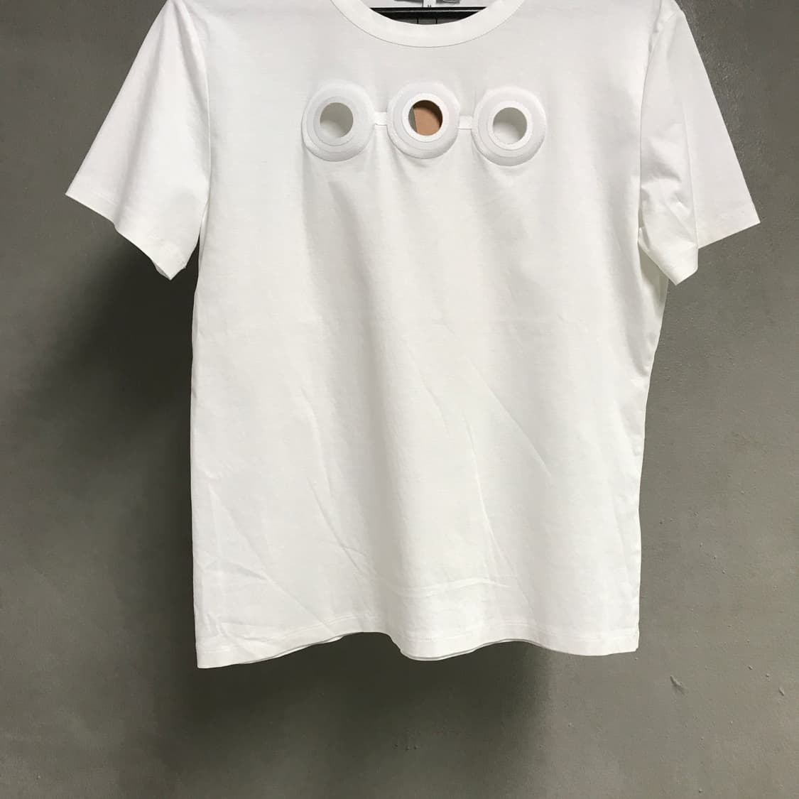 까르벵 화이트 반팔 티셔츠 M(W) 상품이미지3