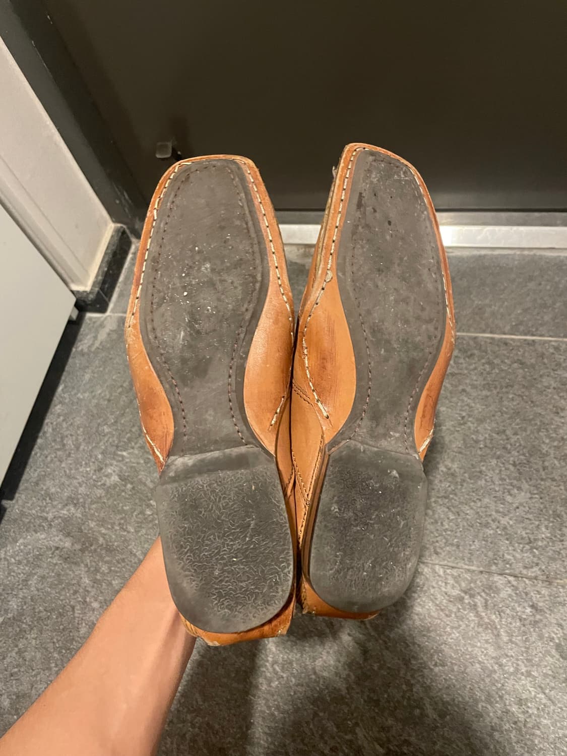 훕데두 스퀘어토 웨스턴 부츠 상품이미지3