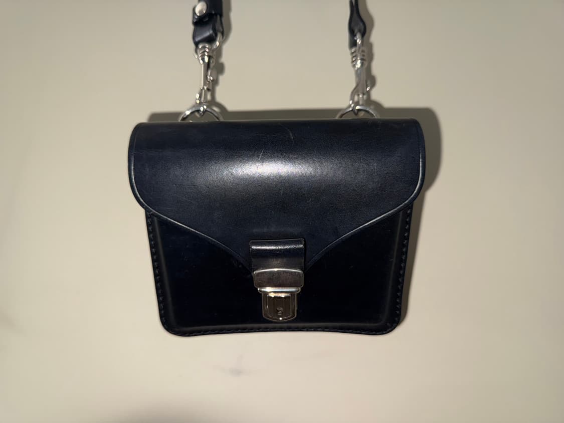 2000s CommedesGarcons mini leather bag 상품이미지3