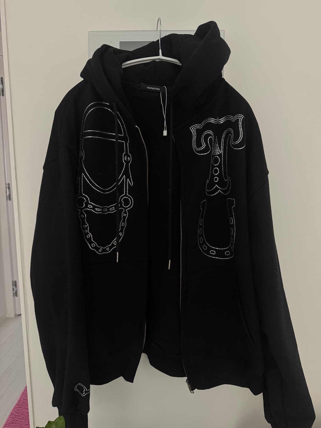 투머치택스 웨스턴 후드집업 상품이미지3