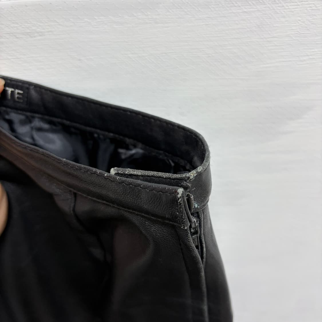 양가죽 램스킨 미디 스커트 JPN 상품이미지6